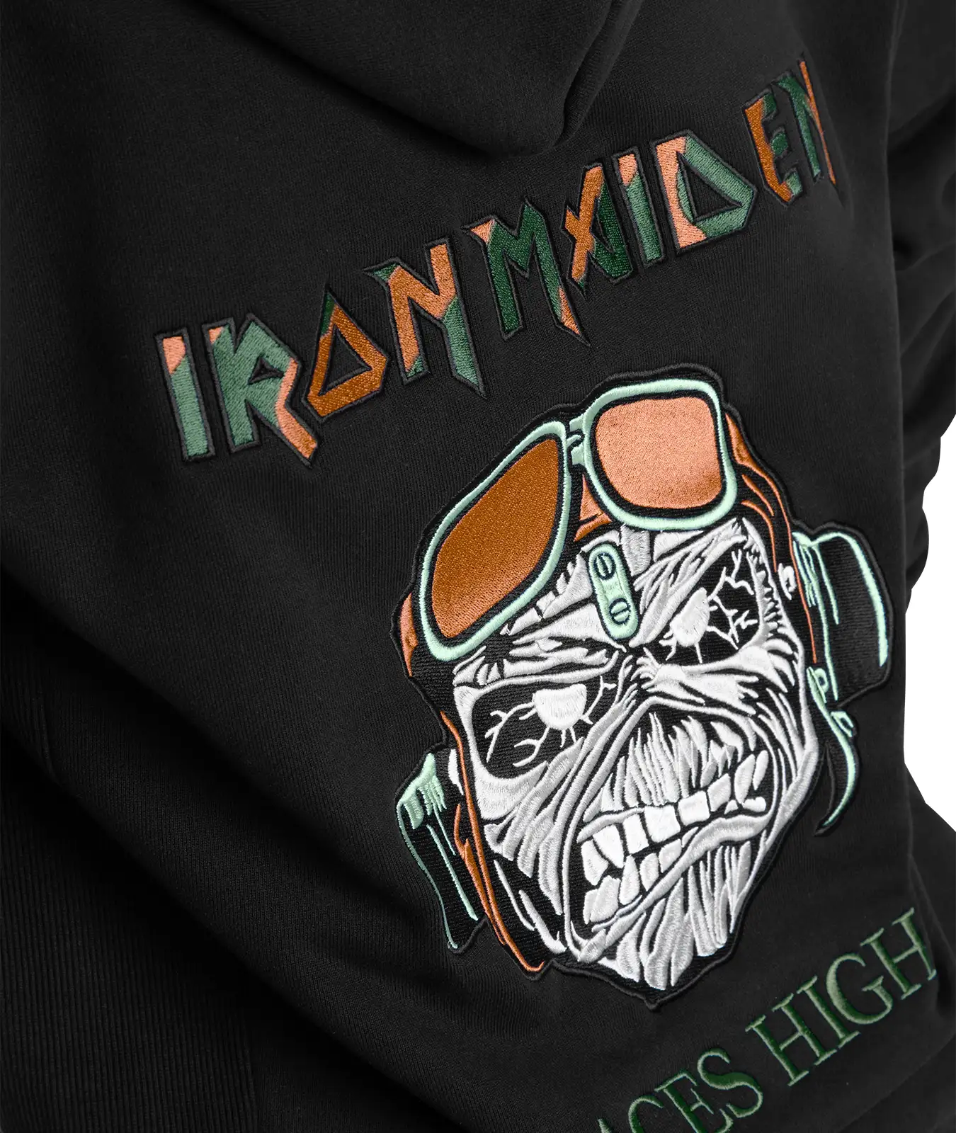 Bandiera Degli Iron Maiden "Aces High" – Perfetta Per La Tua Stanza! Multicolore, 100% Poliestere, 66x101 Cm - 4
