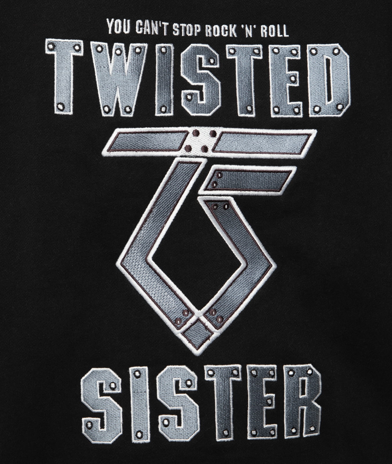 Twisted Sister x Capricorn Rockwear You can't stop Rockn'n Roll Kapuzenjacke