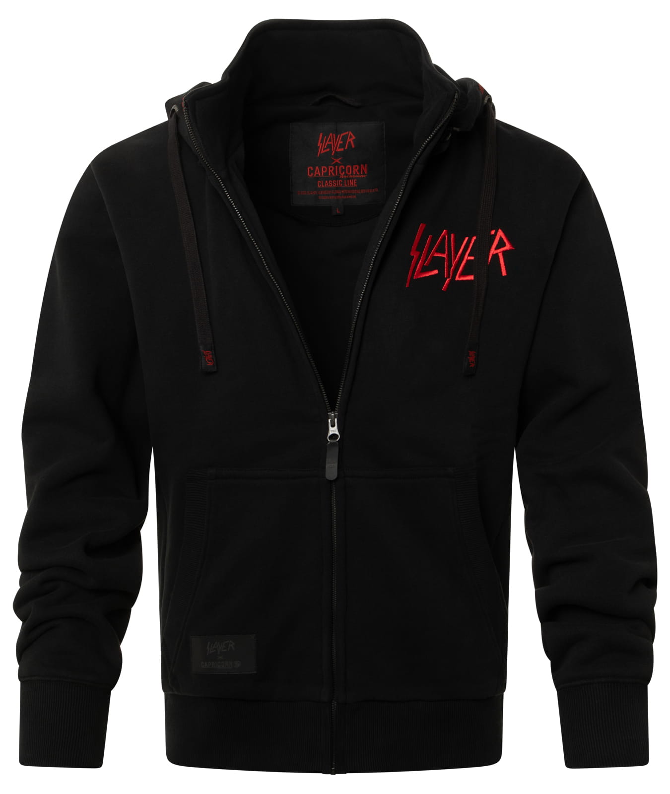 Kapuzenjacke Slayer x Capricorn Rockwear Classic Line Logo