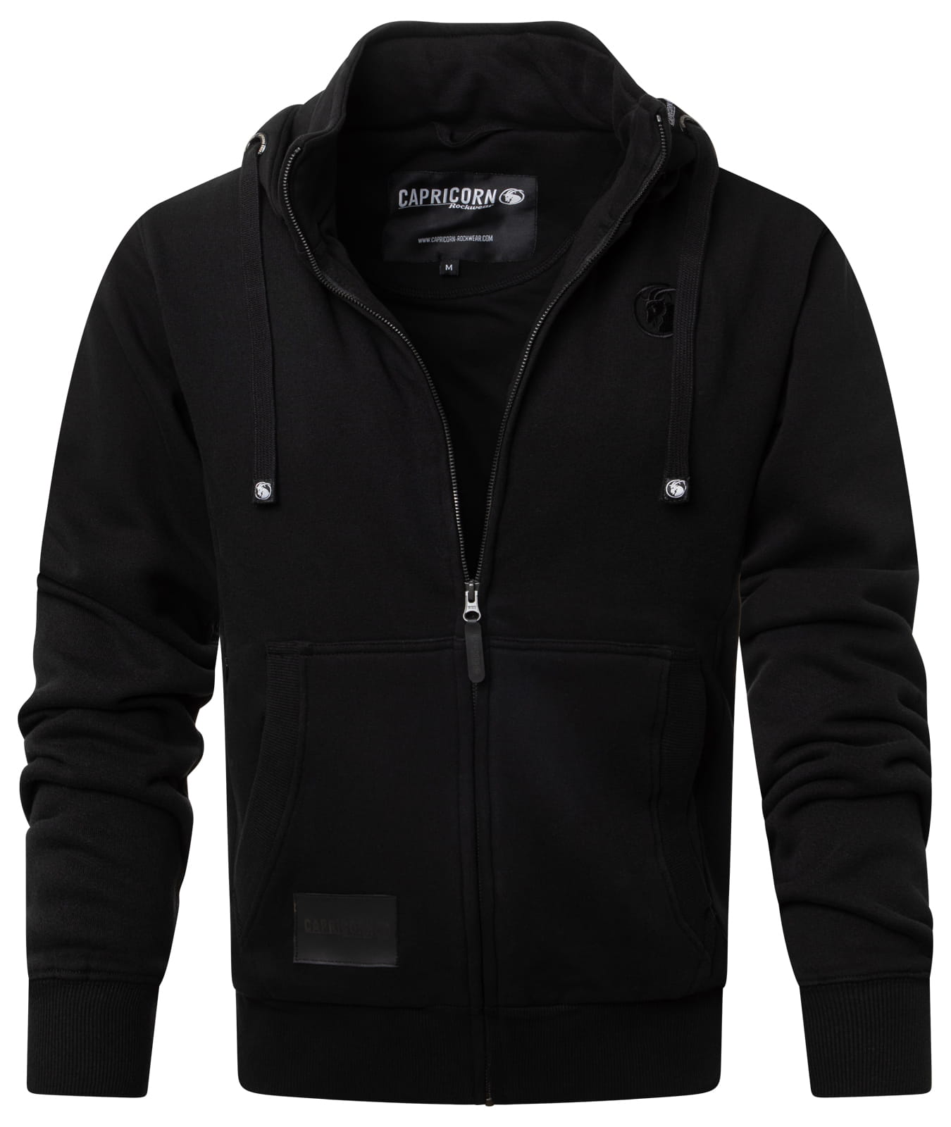 Kapuzenjacke schwarz Black on Black