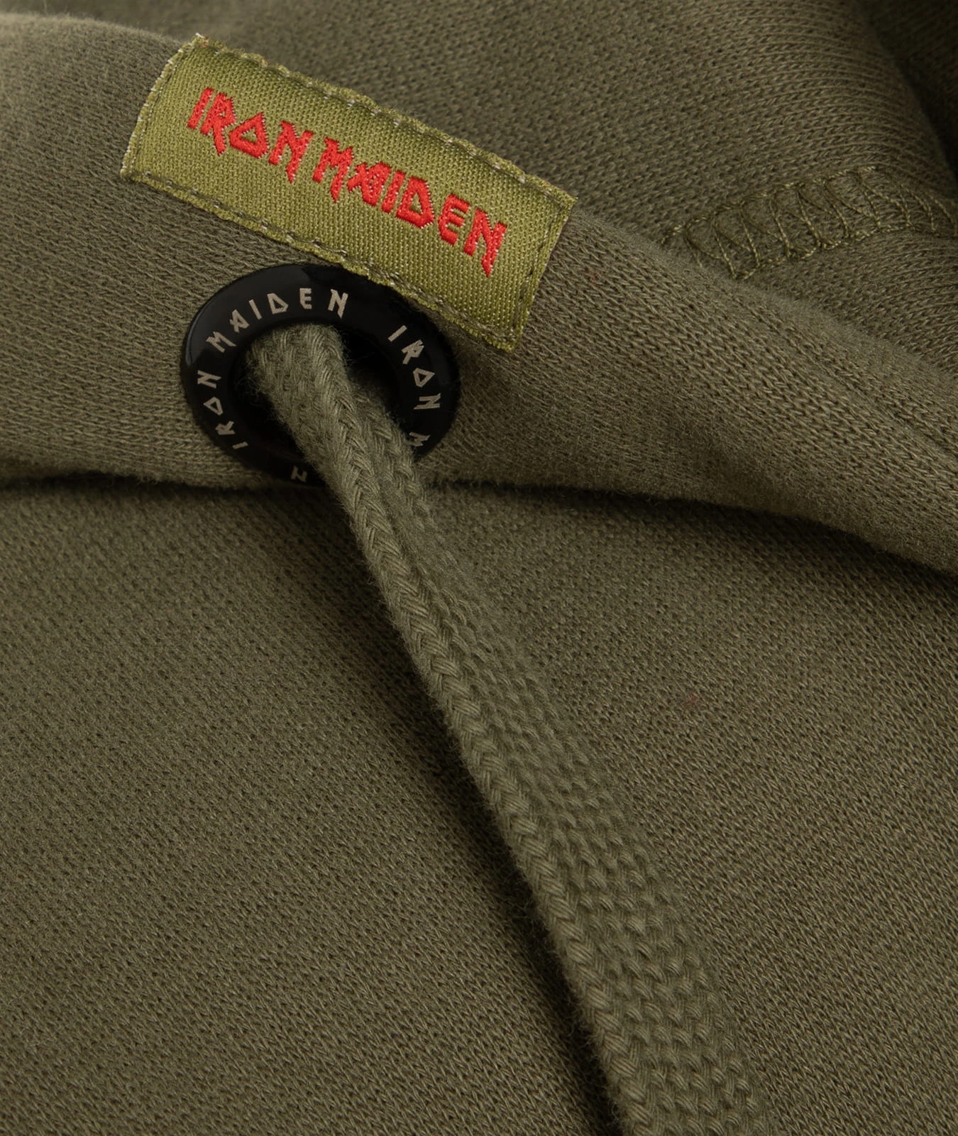 Kapuzenjacke Iron Maiden x Capricorn Rockwear Aces High Classic Line ( oliv )