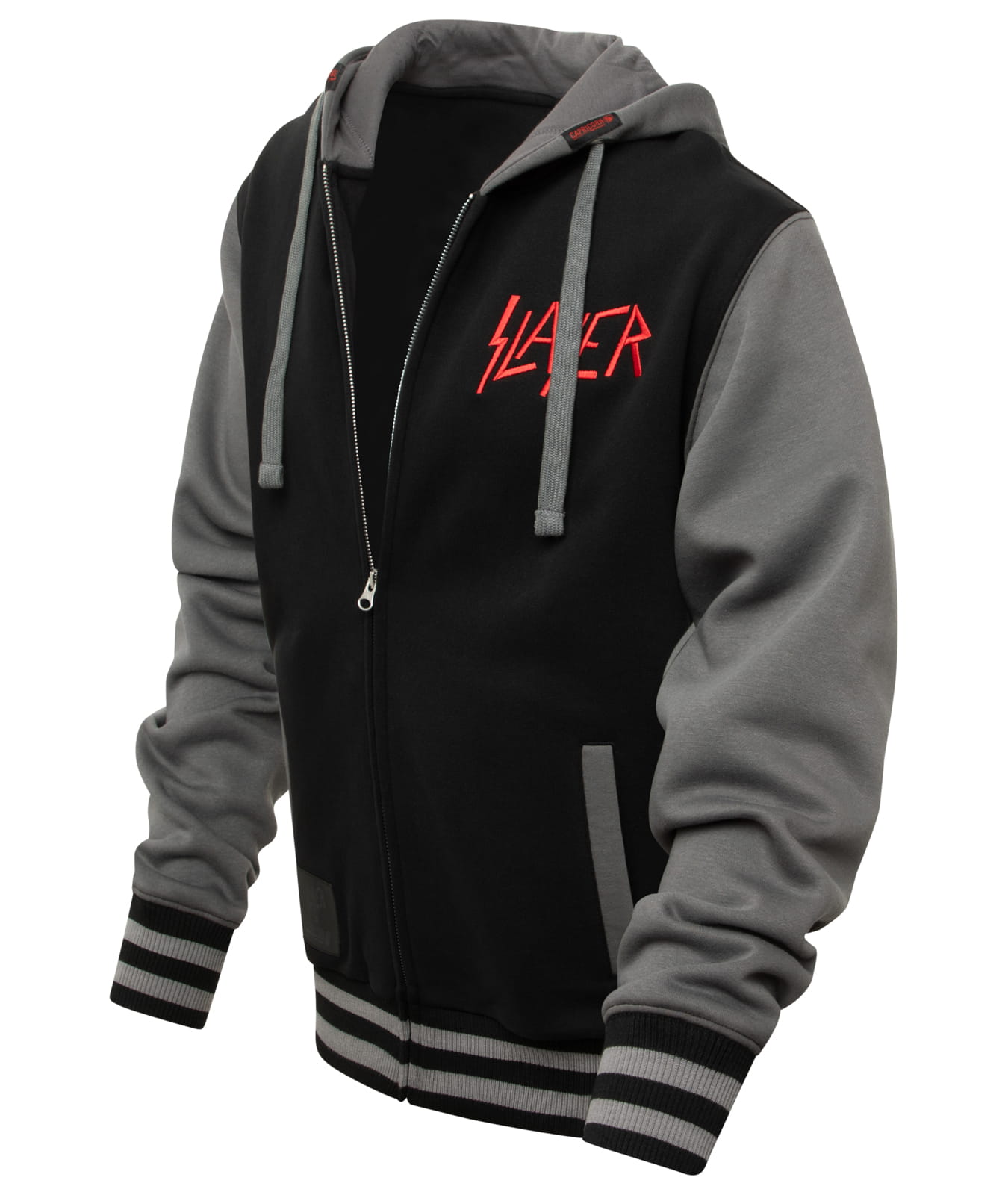 Basball Jacket Slayer x Capricorn Rockwear Black Eagle