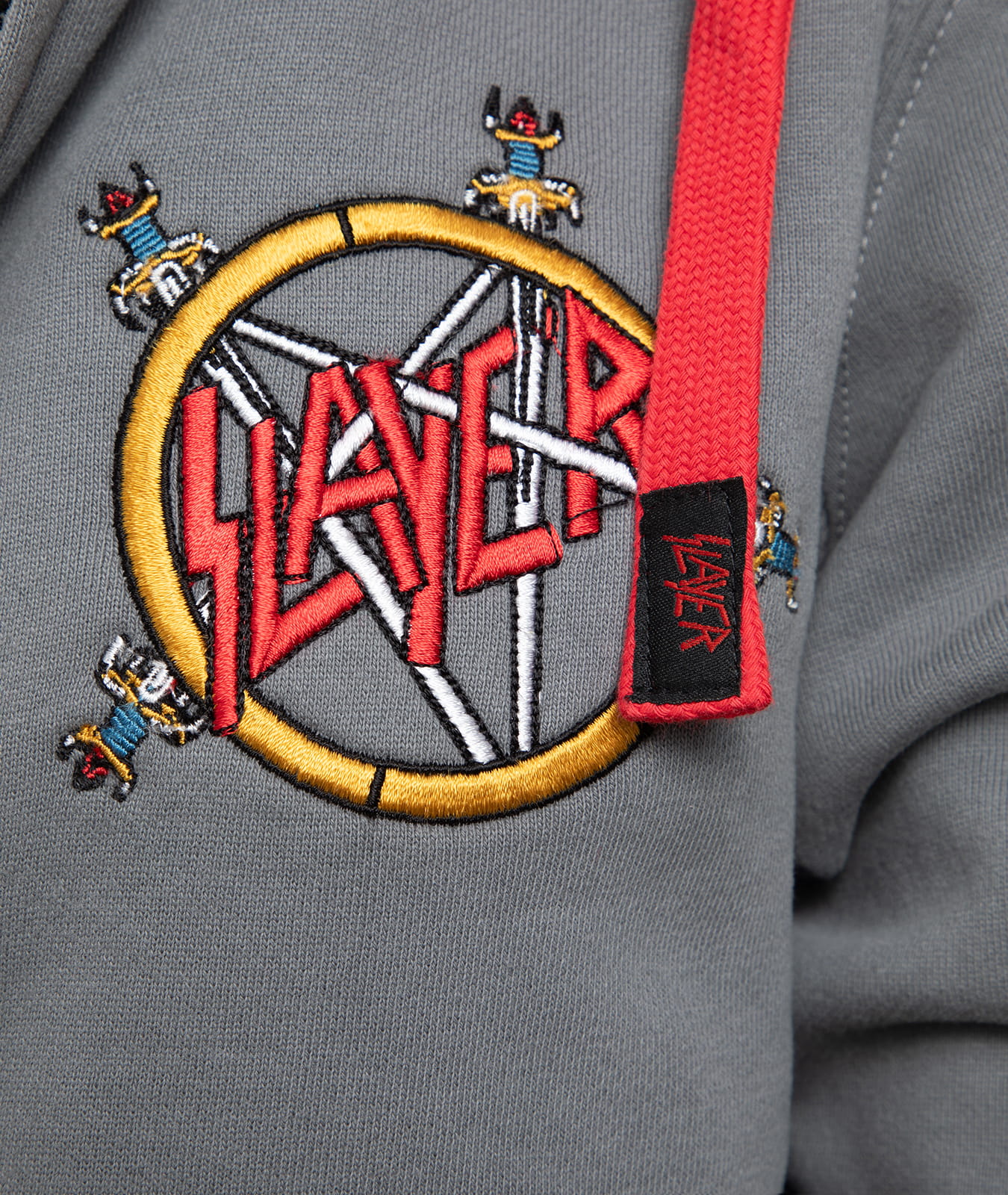 Damen Zip-Hood Slayer x Capricorn Rockwear Reign in Blood 40th Anniversary