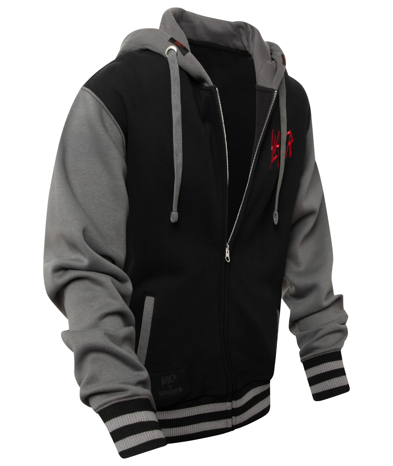 Basball Jacket Slayer x Capricorn Rockwear Black Eagle