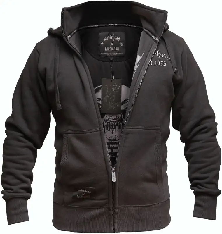 Kapuzenjacke Motörhead x Capricorn Rockwear Est. 1975
