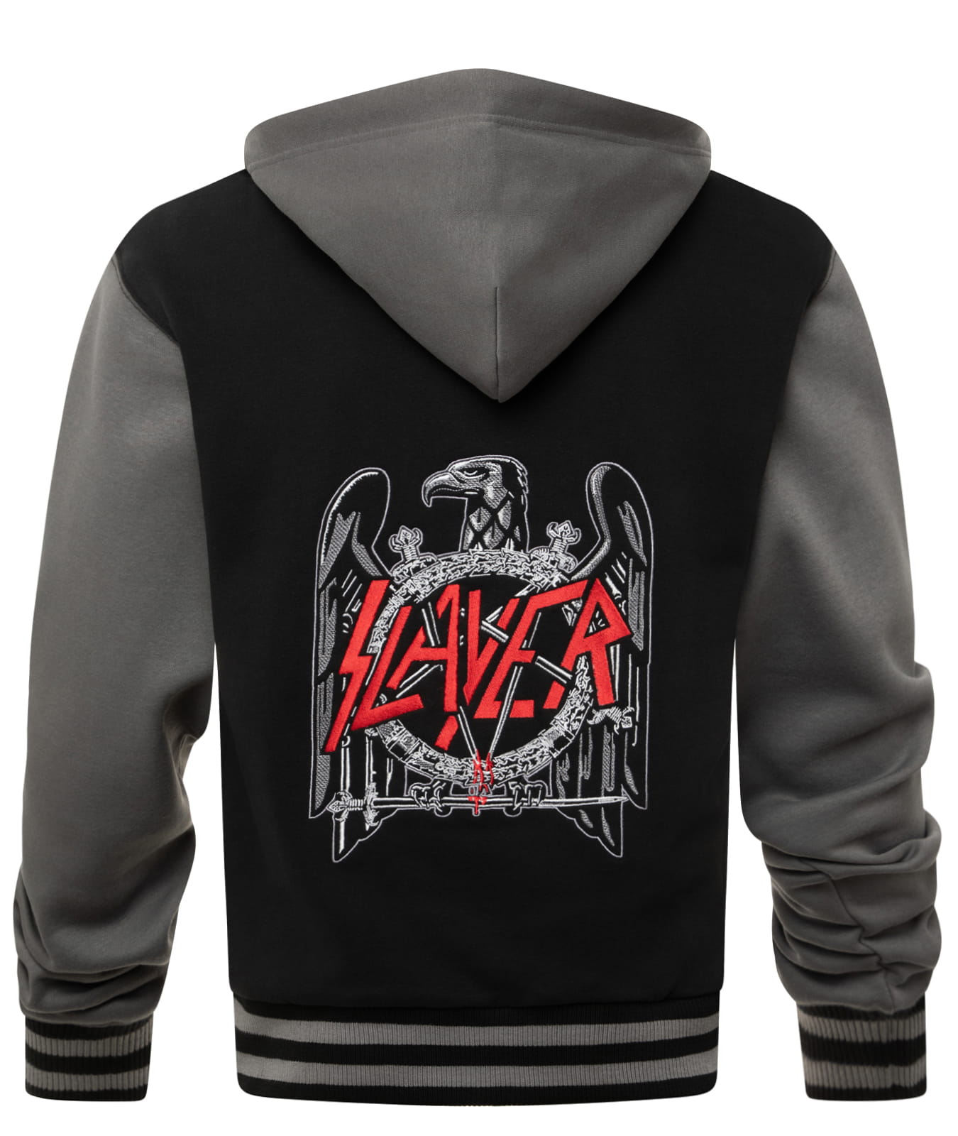 Basball Jacket Slayer x Capricorn Rockwear Black Eagle