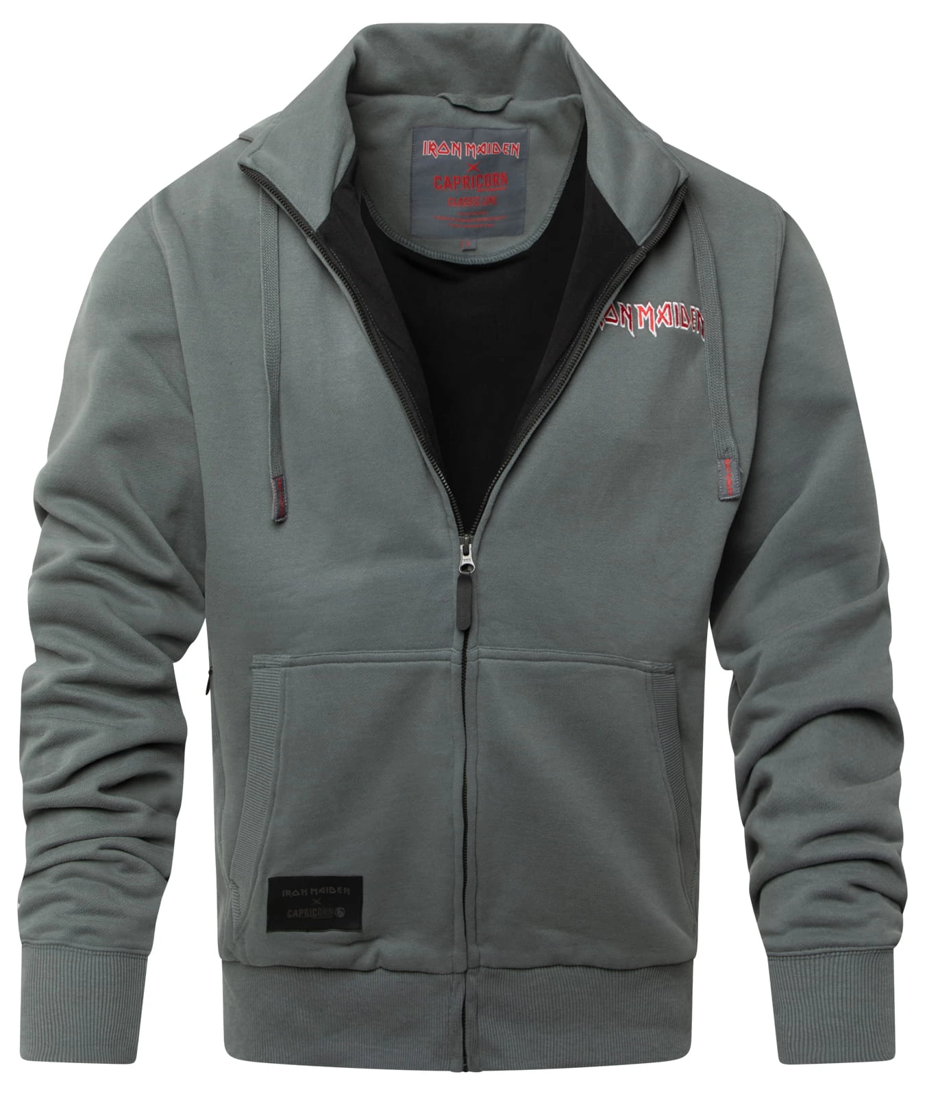 Kapuzenjacke Iron Maiden x Capricorn Rockwear Logo Classic Line