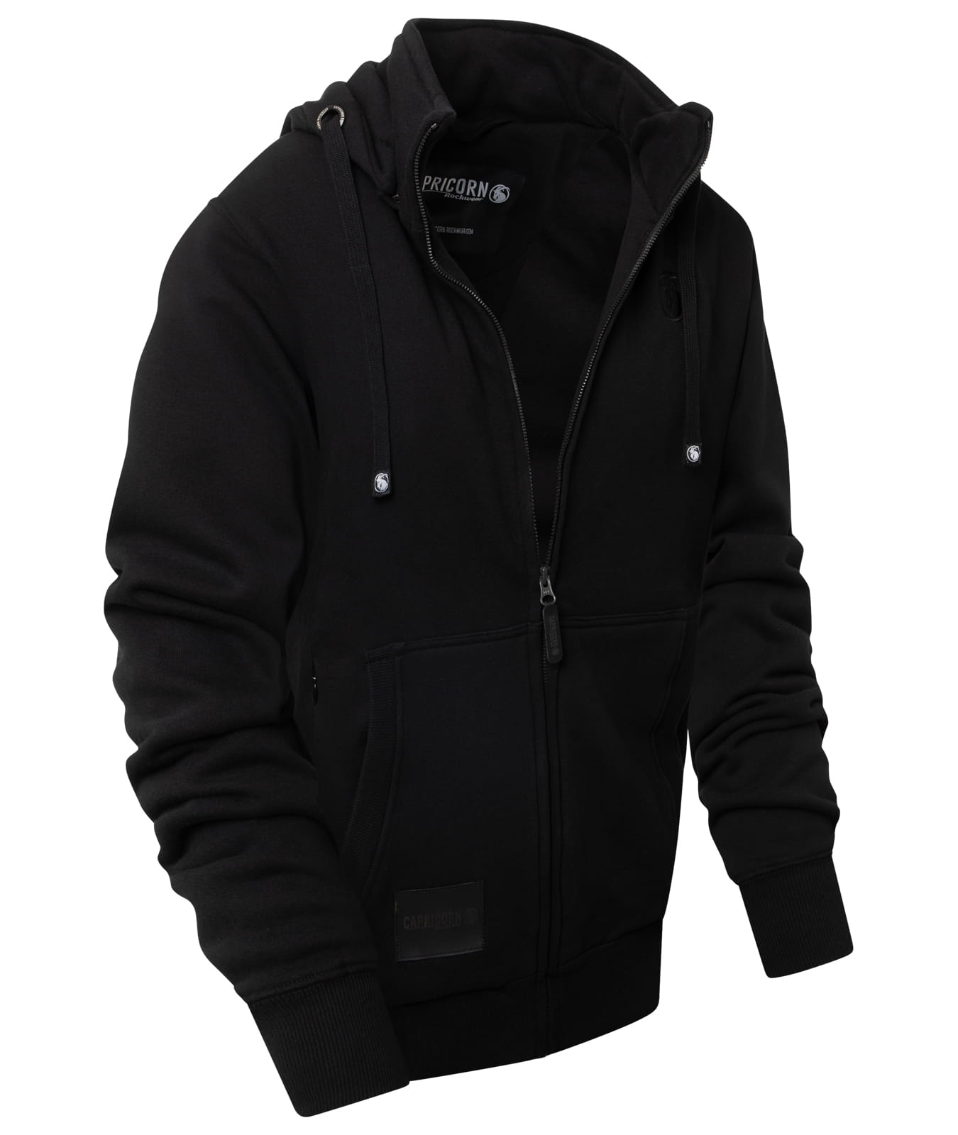 Kapuzenjacke schwarz Black on Black