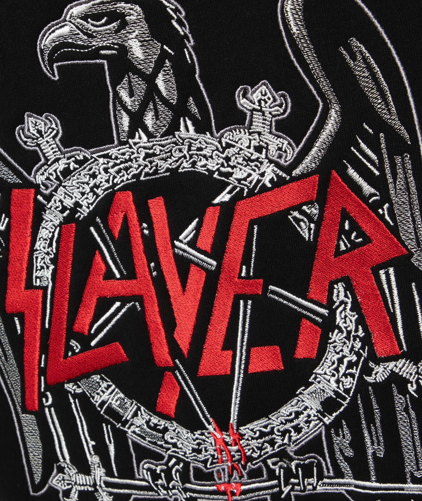 Basball Jacket Slayer x Capricorn Rockwear Black Eagle