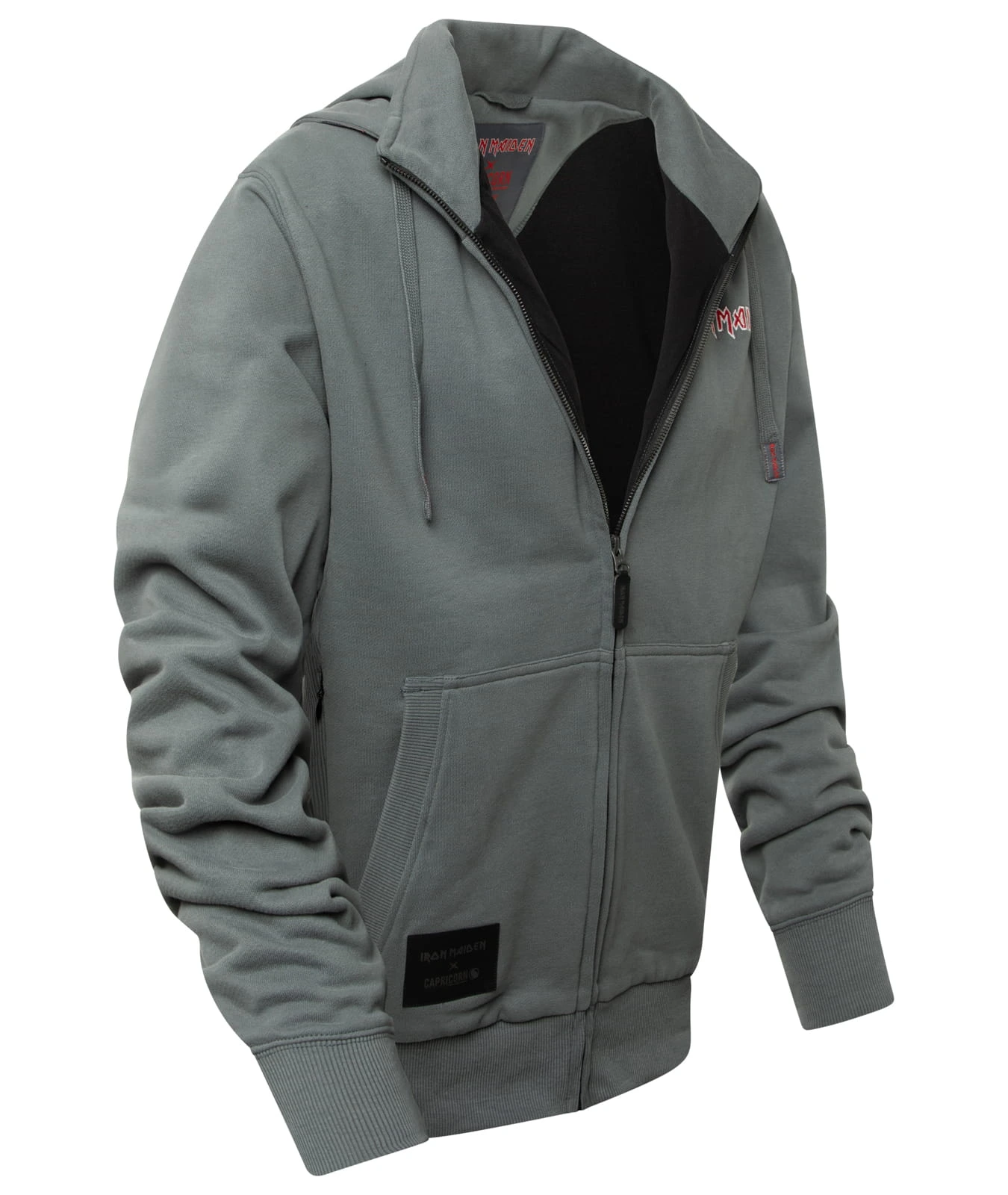 Kapuzenjacke Iron Maiden x Capricorn Rockwear Logo Classic Line