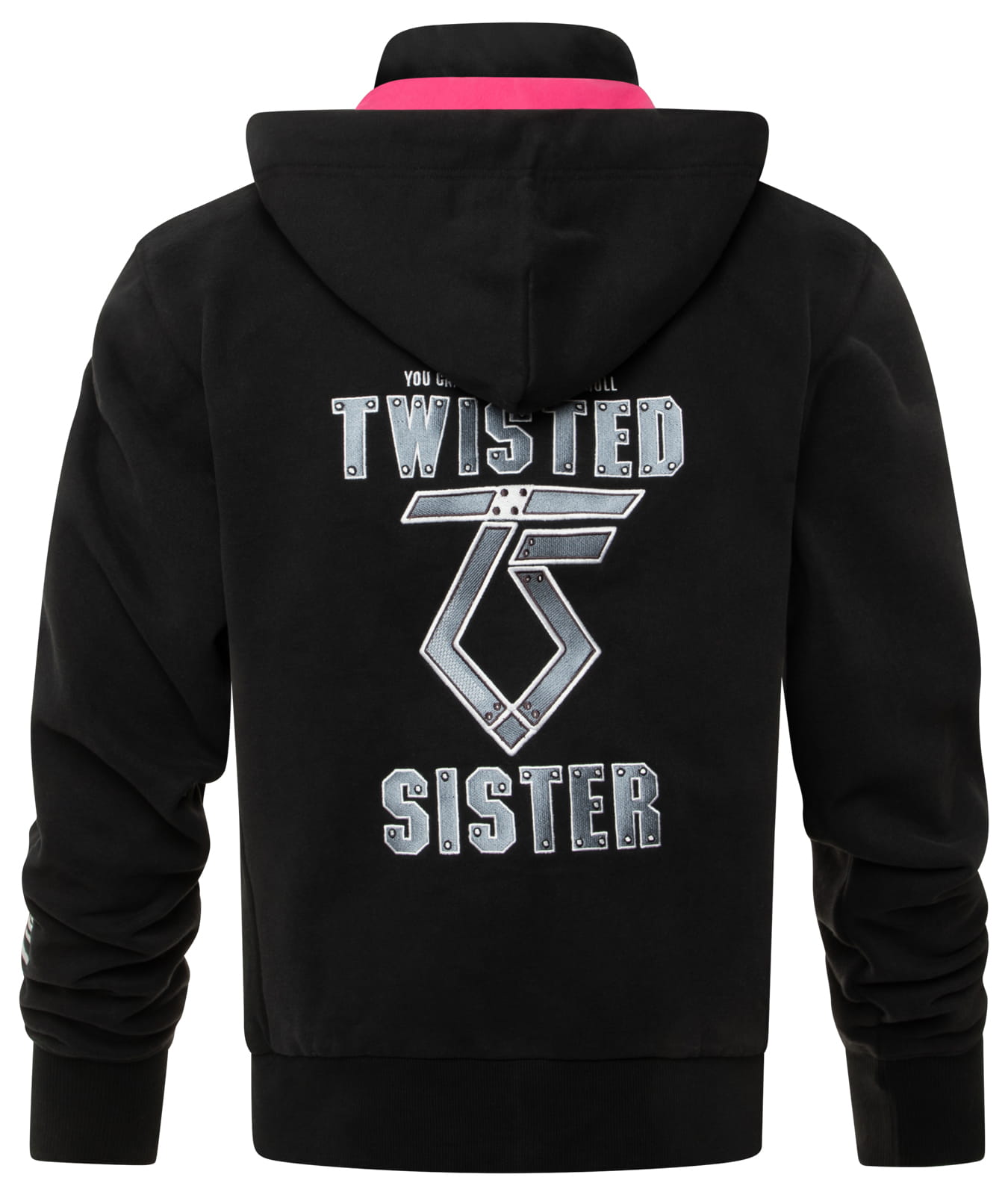 Twisted Sister x Capricorn Rockwear You can't stop Rockn'n Roll Kapuzenjacke