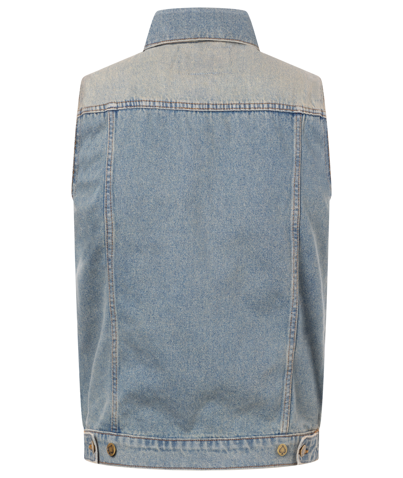 Jeans Weste blau