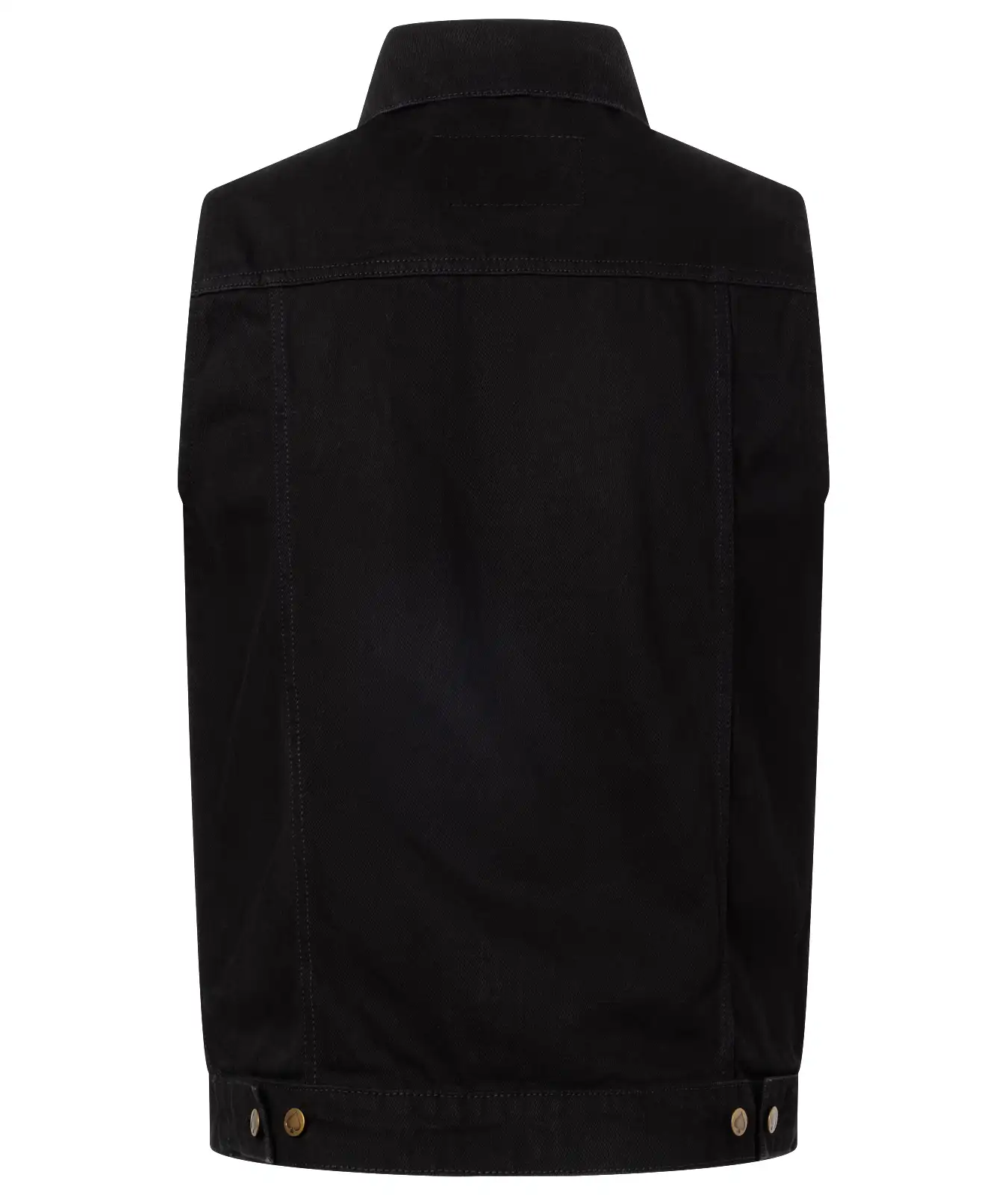 Jeans Weste schwarz