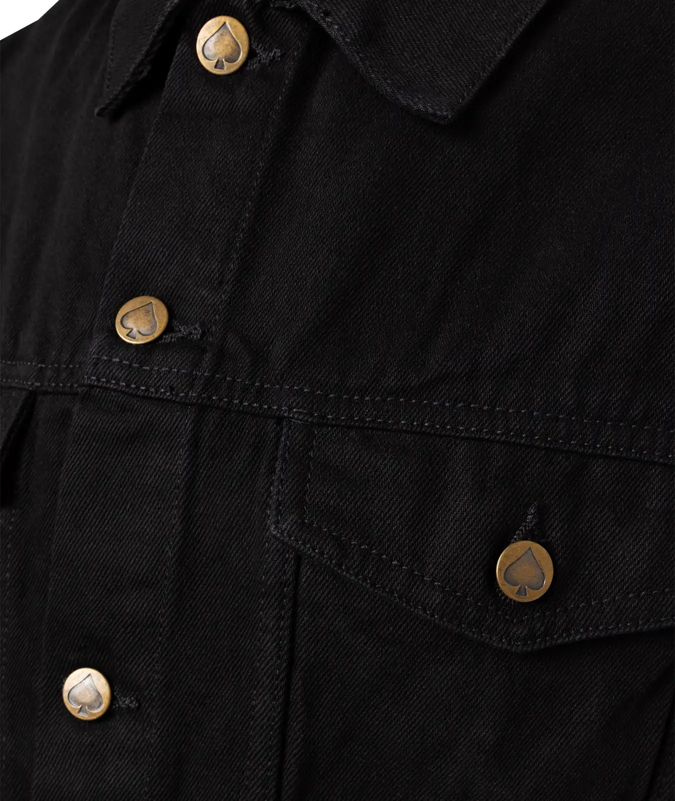 Jeans Weste schwarz