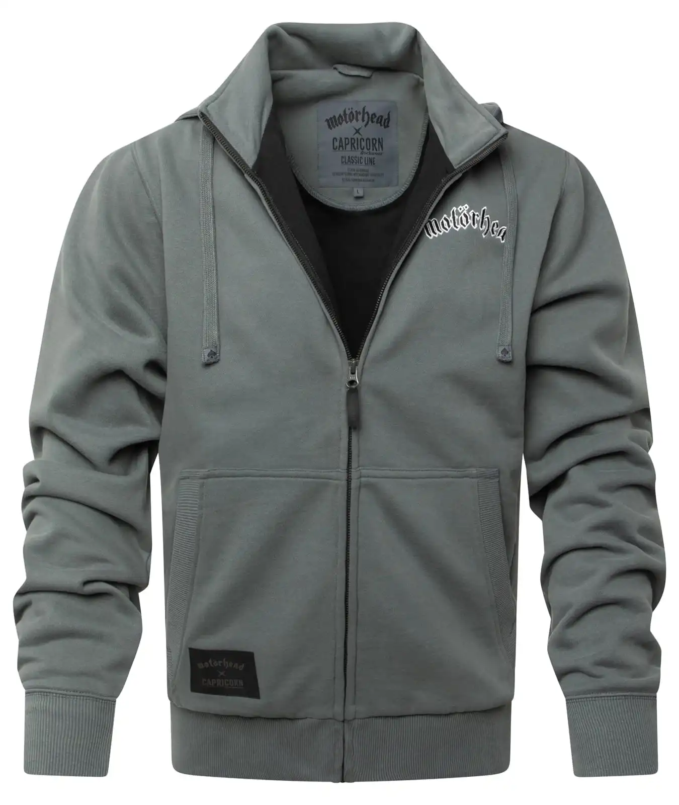 Kapuzenjacke Motörhead x Capricorn Rockwear Logo Classic Line