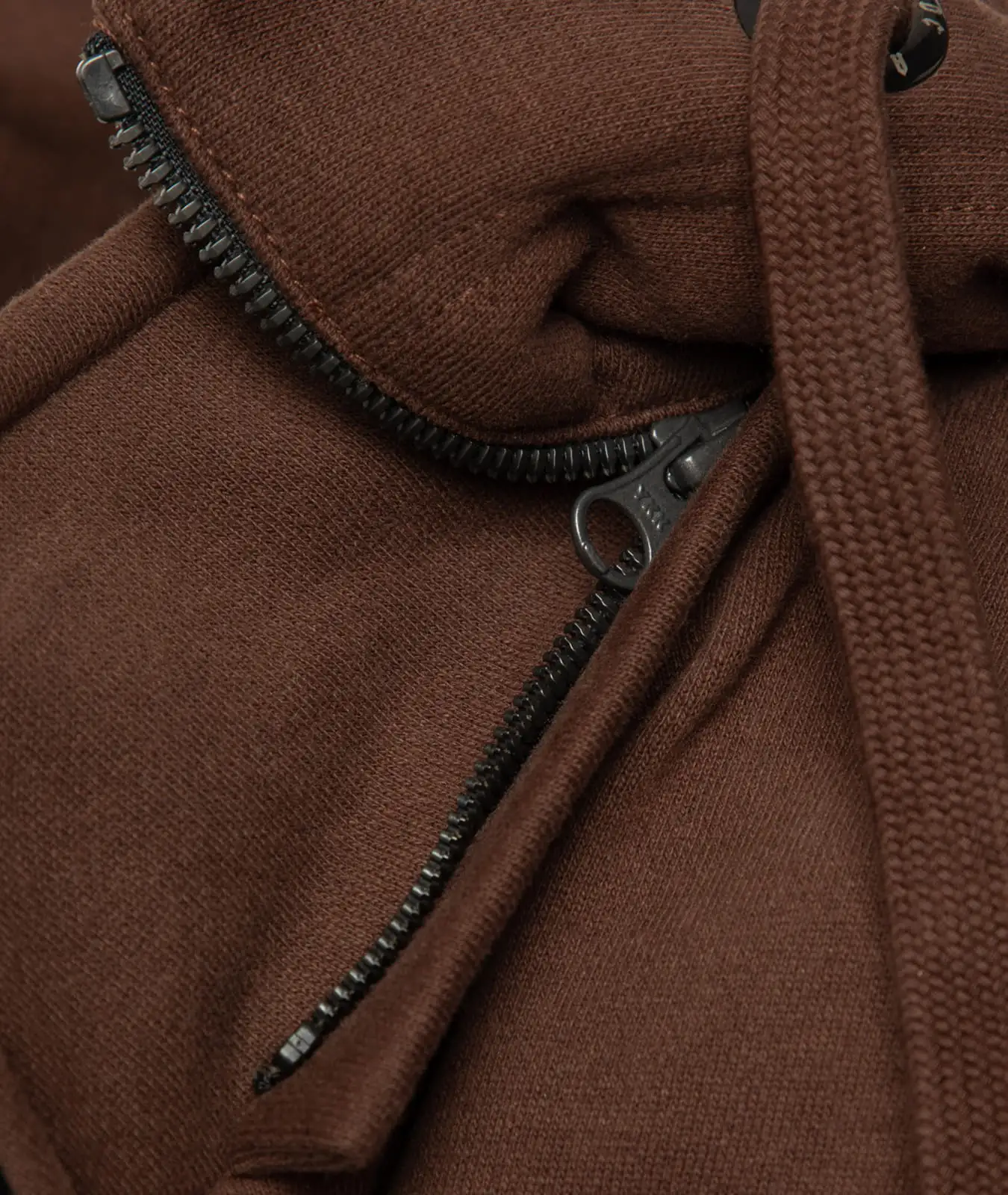 Kapuzenjacke AC/DC x Capricorn Rockwear Logo Classic Line ( braun )
