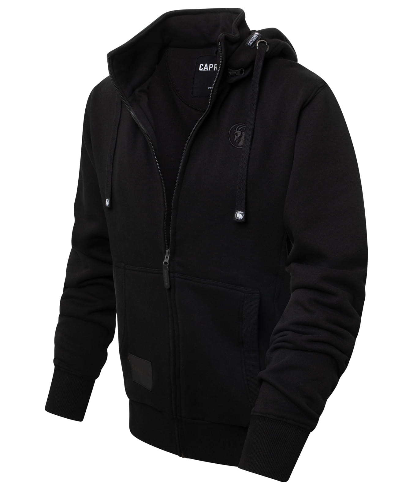 Kapuzenjacke schwarz Black on Black