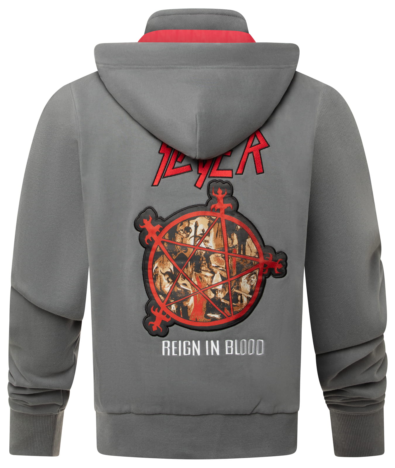 Kapuzenjacke Slayer x Capricorn Rockwear Reign in Blood 40th Anniversary