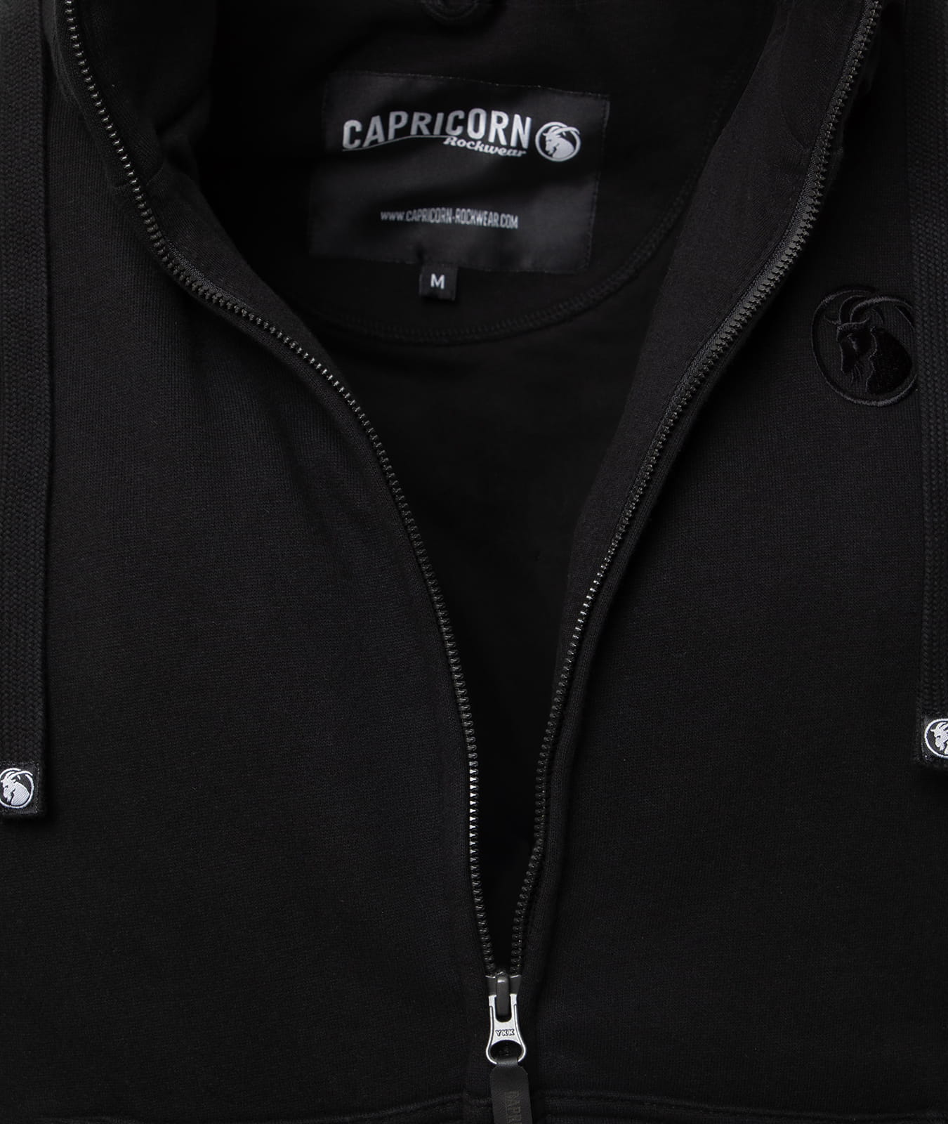 Kapuzenjacke schwarz Black on Black